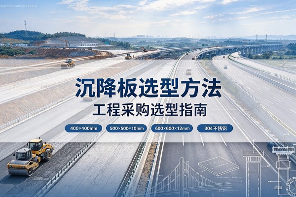 渑池沉降板选择方法