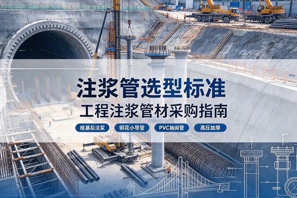 渑池注浆管选型标准