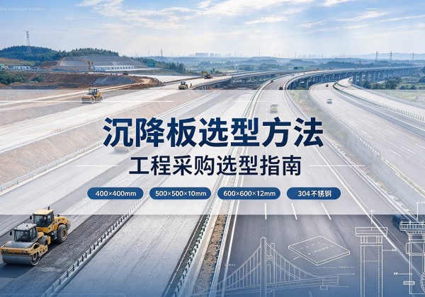 渑池沉降板选择方法